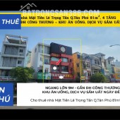 Cho thuê nhà Mặt Tiền Lê Trọng Tấn Q.Tân Phú 81m²,4 TẦNG, 59Triệu - CẠNH ĐH CÔNG THƯƠNG